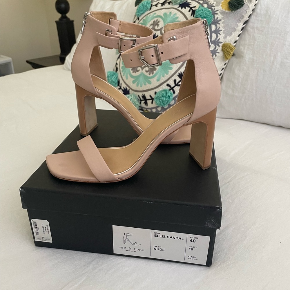 Rag & Bone Ellis Sandal Nude Size 40